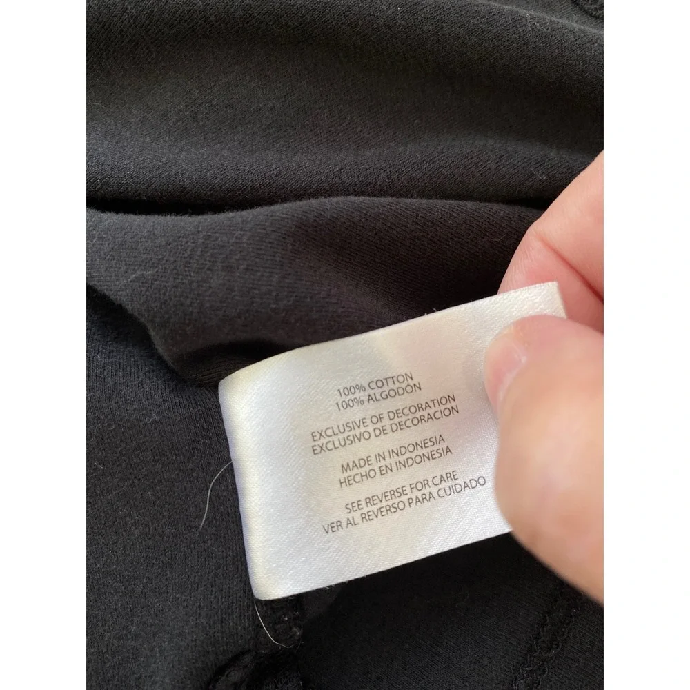 Banana Republic Luxe Touch Tee Mens XXL Black Cotton Crewneck Capsule Minimalist
